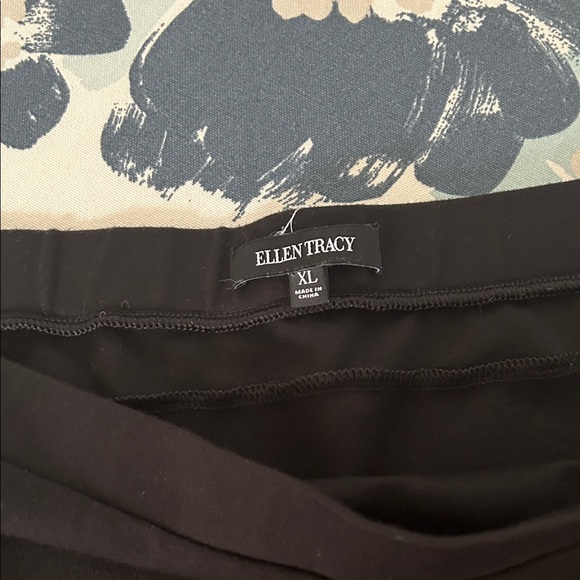 Ellen Tracy Classic Black A-Line Skirt Sz XL - Picture 3 of 7